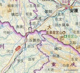 ​万源市是四川最东端的城市，这里是秦川锁钥之地，被称为万宝之源