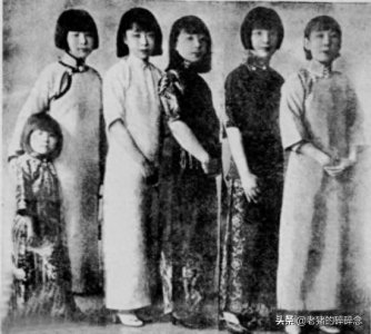 ​“东北王”张作霖6个女儿照片首次曝光，个个如花似玉