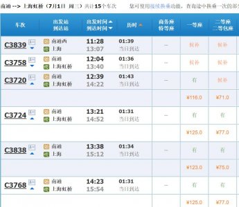 ​刚刚，南通⇋上海列车票价出炉！