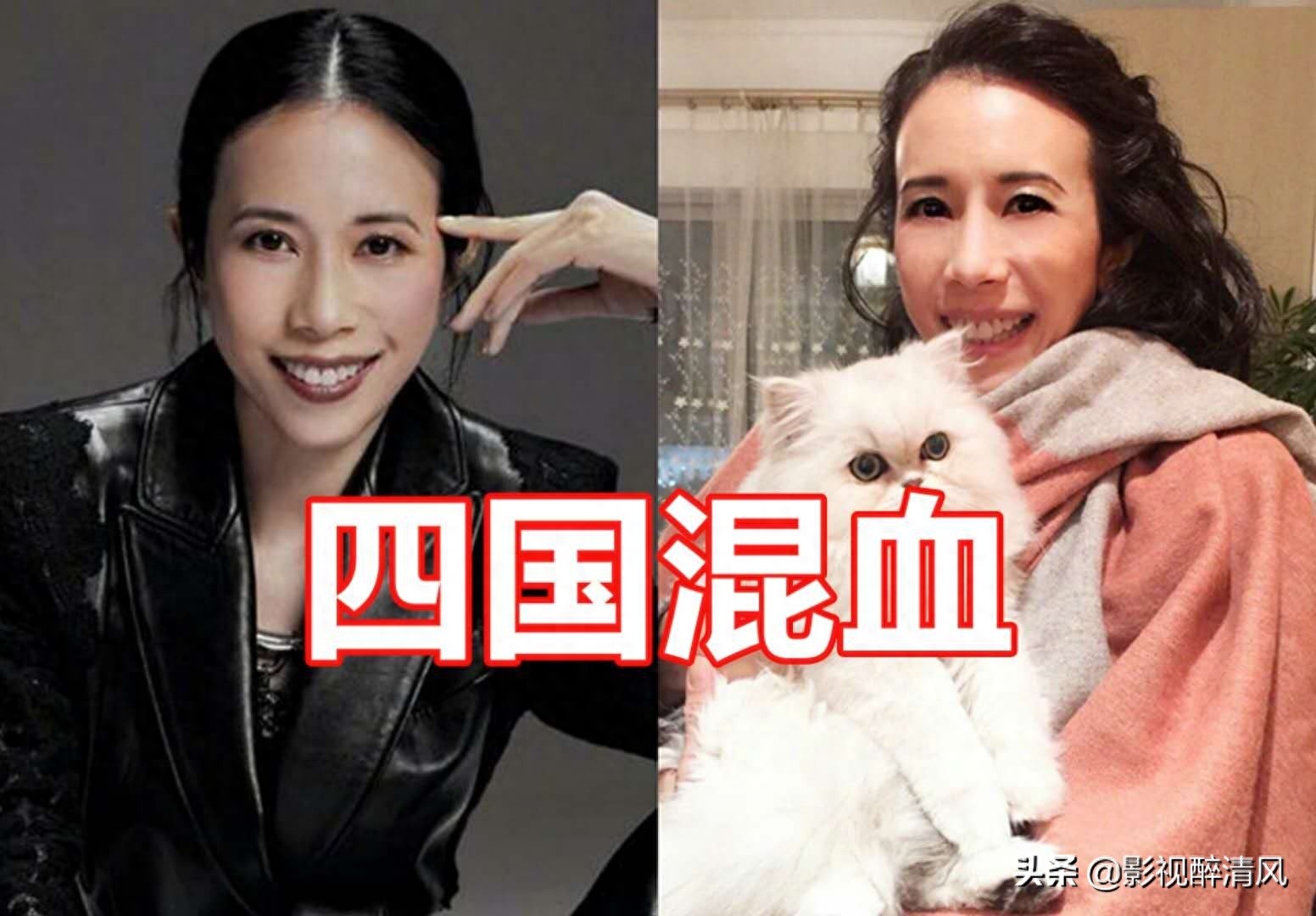 “以为是国人，结果是混血”，郭碧婷中美，戚薇中韩，而她更厉害