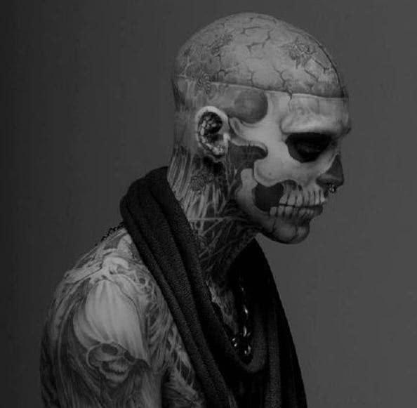 花两亿纹身,最后却自杀结束了自己的一生