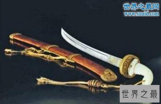 世界上最昂贵的十大名刀,乾隆宝刀第一(770万美元)