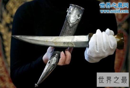 世界上最昂贵的十大名刀,乾隆宝刀第一(770万美元)