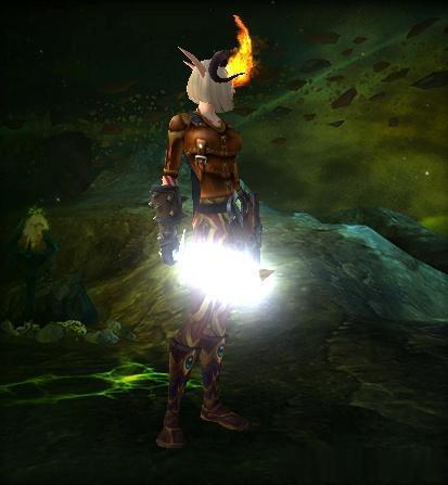 魔兽世界:“会发光的单手剑”你见过什么武器跑起来,能这么拉风