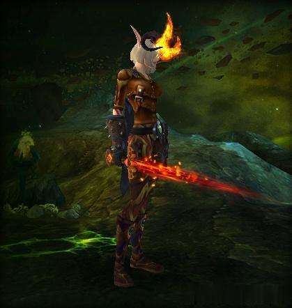 魔兽世界:“会发光的单手剑”你见过什么武器跑起来,能这么拉风