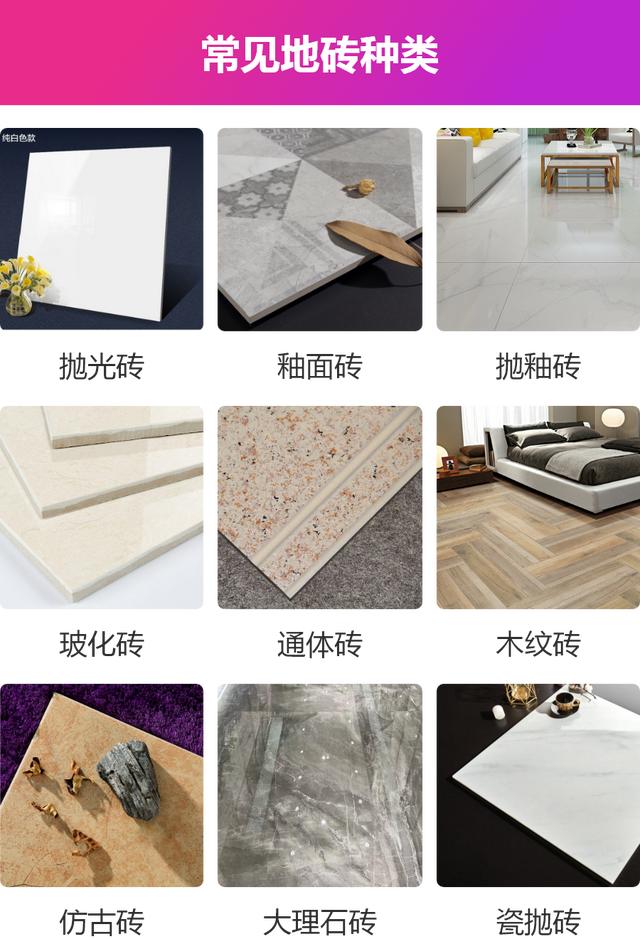 常见的6种瓷砖你家是哪种（14种瓷砖详细介绍）(4)