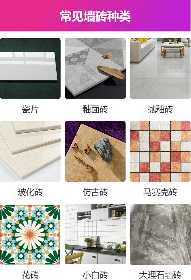 常见的6种瓷砖你家是哪种（14种瓷砖详细介绍）(5)