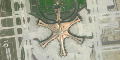 ​北京十大地标建筑物，高清卫星鸟瞰图