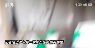 ​惊爆！揭秘“洗澡蟹”黑幕，震撼真相曝光！