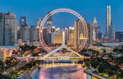 ​北方地区的十强城市：天津第2，青岛第5，大连第9