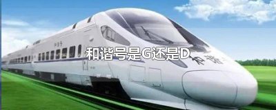 ​和谐号是g开头的吗国内 和谐号是g开头的吗火车