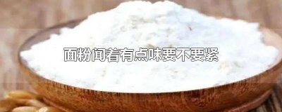 ​面粉闻着有点味晾晒可以吗 面粉闻着有点味道