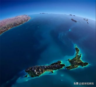 ​俯瞰地球：世界各国、地区3D地形图——来自星空的赞美