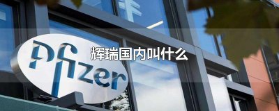 ​辉瑞国内叫什么