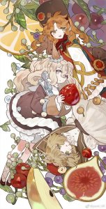 ​可爱萝莉少女漫画插画，壁纸资料收藏