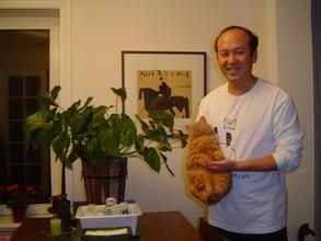 郭达和妻子生活近照 称自己娶到金不换的老婆 儿子在英国读博士