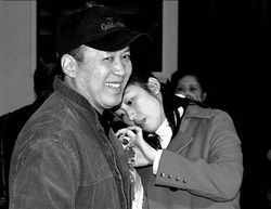 郭达和妻子生活近照 称自己娶到金不换的老婆 儿子在英国读博士