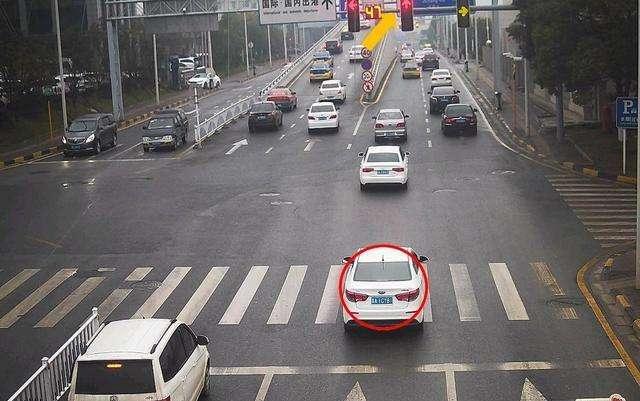 闯红灯过斑马线后停车算闯红灯吗(红灯时过了斑马线停车算闯红灯吗)