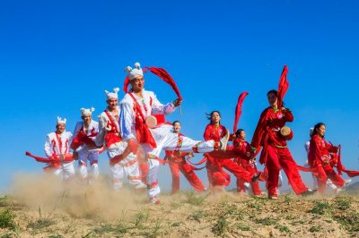 ​气势磅礴的天下第一鼓—安塞腰鼓