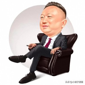 ​换一换你的头像吧！手绘的中年大叔头像，立体夸张，幽默感十足。